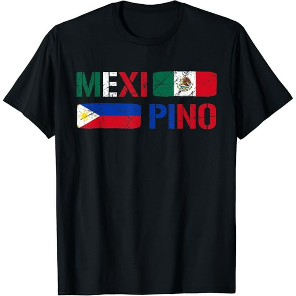 Philippines Mexico Filipino Proud Mexipino Mexican Flag T-Shirt mens t shirt，black，women，funny，misfits，men，journey，t-shirt