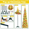 thumbnail image 4 of Árbol de Navidad HISFFOG preiluminado, 1,5 m, con 50 luces de colores, 4 of 8