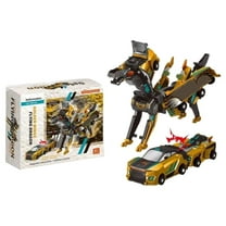 BINGLI Collision Transforming Dinosaur Car Toy, 2 Magnetic Cars Transform into Dinosaur Toys for Kids Toddler Fun Deformation Robot Dino Car Christmas Birthday Gift Toys for Boys Girls