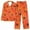 018 Multicolor, variant on Hvot&aat Halloween Pajama Sets for Women Funny Cute Ghost Pumpkin Print Button Down Shirts Trousers Lounge 2 Piece