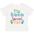 thumbnail image 3 of Inktastic My Grammie Loves Me Gift Boys or Girls Toddler T-Shirt, 3 of 5