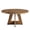 Burlywood, variant on KIOOTTO 47 Inch Round Farmhouse Dining Table for 4, Rustic Grey Wood Kitchen Table with X-Shaped Cross Base, Large Dinner Table for Dining Room or Living Area