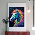 thumbnail image 2 of Diamond Art Kits for Adults - 5d Colorful Horse Celestial Portrait Diamond Painting for Adults, Diamond Art for Adults Beginners, Diamond Painting Kits for Adults for Home Wall Decor, 2 of 7