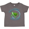 thumbnail image 3 of Inktastic Skip a Straw Save a Turtle with Cute Green Sea Turtle Boys or Girls Toddler T-Shirt, 3 of 5