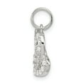 thumbnail image 2 of FB Jewels Sterling Silver CZ Heart Charm, 2 of 4