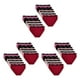 thumbnail image 2 of Sonducket 12 Uds. Calzoncillos de repuesto para mujer, lavables, portátiles, de cintura media, reutilizables, de punto, transpirables, lencería Type1 NO1, 2 of 6