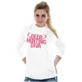 thumbnail image 4 of Deer Hunting Diva Antler Season Women Plus Size Long Sleeve Graphic Tee Brisco Brands 2X, 4 of 5