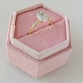 thumbnail image 5 of SOLITAIRE JEWELS 2.98Ct Cushion Moissanite Diamond Engagement Solitaire Ring Solid 14K Yellow Gold, 5 of 7