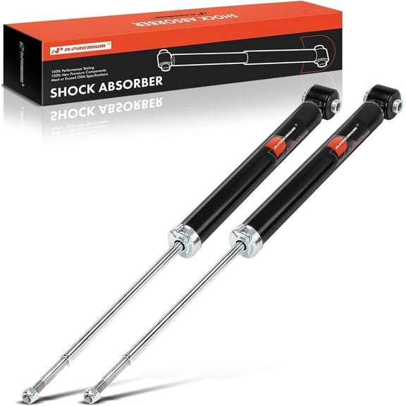 A-Premium Rear Shock Absorbers Compatible with Kia Soul 2014-2019 Rio 2006-2011 Rio5 2006-2011 & Hyundai Accent 2007-2011 2-PC Set