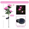 thumbnail image 2 of Luces solares de jardín CM-TOP Decoración al aire libre LED Impermeables rosa, 2 of 2