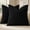 Black, variant on Pack of 2 Faux Fur Sherpa Throw Pillow Covers, 18 x 18 Inch Soft Fuzzy Sheepskin Fleece Pillow Cases for Couch Bed Living Room Decoration