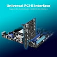 thumbnail image 2 of PCIe to USB 3.2 Gen 2 Adapter Card PCI Express Expansion Card PCI-E Add-on Cards Riser for PC 10/8/7 and, 2 of 5