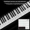 thumbnail image 3 of Pegatinas extraíbles Ehuebsd para teclas de Piano 37 49 54 61 88, 3 of 9
