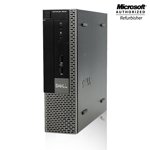 Dell Optiplex 9010 USFF Desktop Computer Core i7 3770S 4GB RAM NEW 480GB SSD DVD Windows 10 HOME NEW Keyboard,Mouse,Power cord,WiFi Refurbished