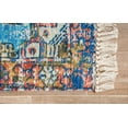thumbnail image 3 of Nourison Feather Soft Contemporary Ivory Blue Area Rug, 3 of 7