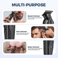 thumbnail image 5 of Professional Hair Beard Trimmer for Men Safety Cordless Razor Clipper Hair for Men, Create Sharp Lines with Ease (1Set), 5 of 5