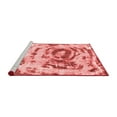 thumbnail image 2 of Ahgly Company Machine Washable Indoor Square Abstract Red Modern Area Rugs, 8' Square, 2 of 4