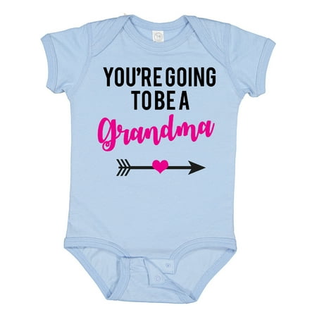 

Inktastic You re Going to Be a Grandma Gift Baby Boy or Baby Girl Bodysuit