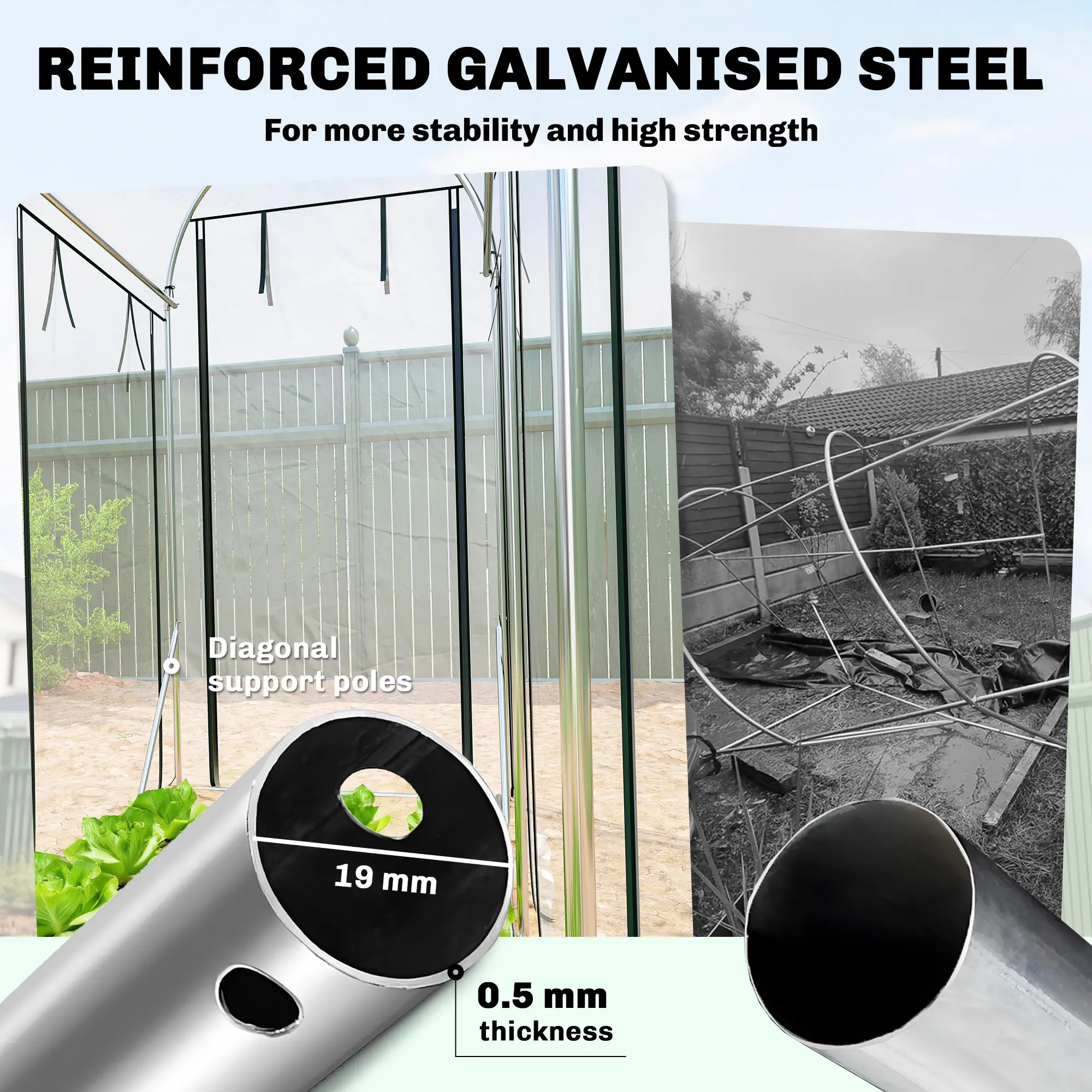 Greenhouse Walk-in Grow House