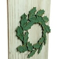 thumbnail image 4 of Northlight 47.5" Red Buffalo Plaid Wooden Noel Christmas Porch Board Sign Decoration, 4 of 6