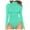 Green, variant on Hwmodou Women Jumpsuits Womens Round Neck Turtleneck Long Sleeve Bodysuit Sexy Bottoming Shirt Jumpsuit Office Work Casual Bodysuits For Woman