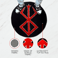 thumbnail image 7 of Anime Carpet Black Modern Fluffy Rug Black Berserker, 7 of 7