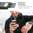 thumbnail image 4 of Cartera MagSafe Spigen Zero One negra para iPhone y Pixel, 4 of 7