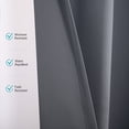 thumbnail image 6 of Rosnek 52 Inches Windproof Tap Top Blackout Curtains, 6 of 9