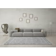 thumbnail image 3 of Ahgly Company Indoor Rectangle Abstract Gray Modern Area Rugs, 5' x 7', 3 of 4