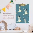 thumbnail image 6 of Acrylic Writing Board Gold12.5*9 Inch Clipboards Transparent Acrylic Material Suitable For Office Classroom Teachers Fashion Bloggers Stationery Enthusiasts Blue Seagull, 6 of 9