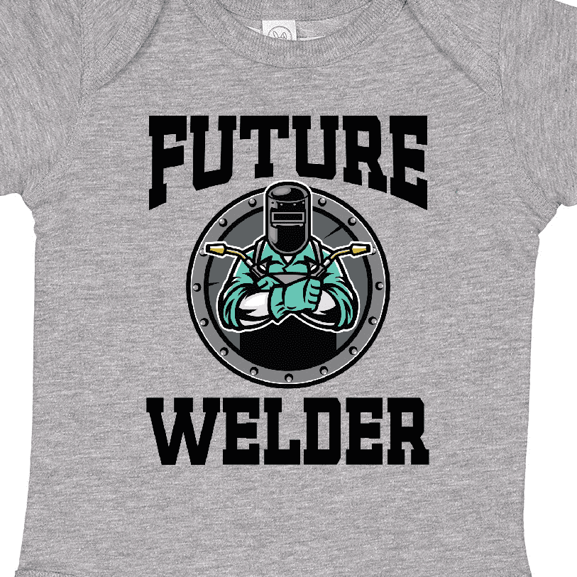 Inktastic Welding Future Welder Baby Clothes Boys or Girls Baby Bodysuit
