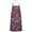 Halloween Pumpkins With, variant on Halloween Purple Ghosts and Pumpkins Apron-Garden Aprons for Women with Pockets-Cotton Linen Waterproof Kitchen Cooking Gardening Aprons Adjustable for Kitchen,Cooking,BBQ and Salon 33"x27"