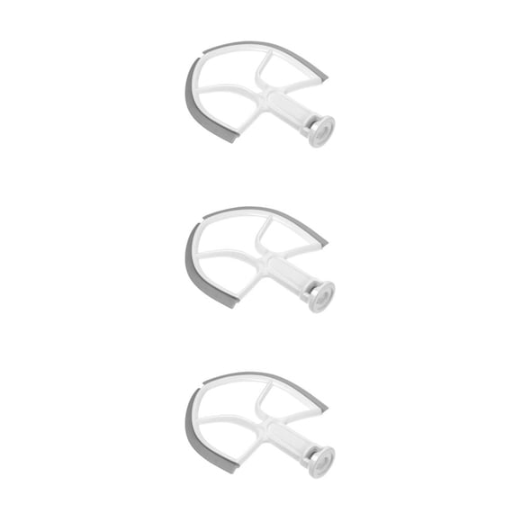 Advancent Edge Beater Paddle With Flexible Silicone Flexible Edge Replacement Accessories Machine Baking Tool Stand Mixers Type1 NO1
