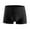 Black, variant on Posijego Big and Tall Underwear for Men Stretch Soft Boxer Briefs Solid Color Breathable Comfort Underpants No Fly
