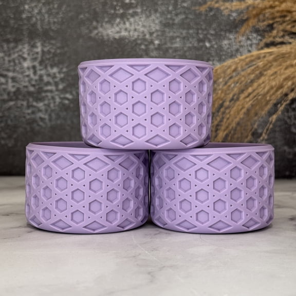 Waffle Lavender Silicone Tumbler Boot – Protective Cup Bottom Cover – Fits Most 20oz/30oz/40oz Tumblers