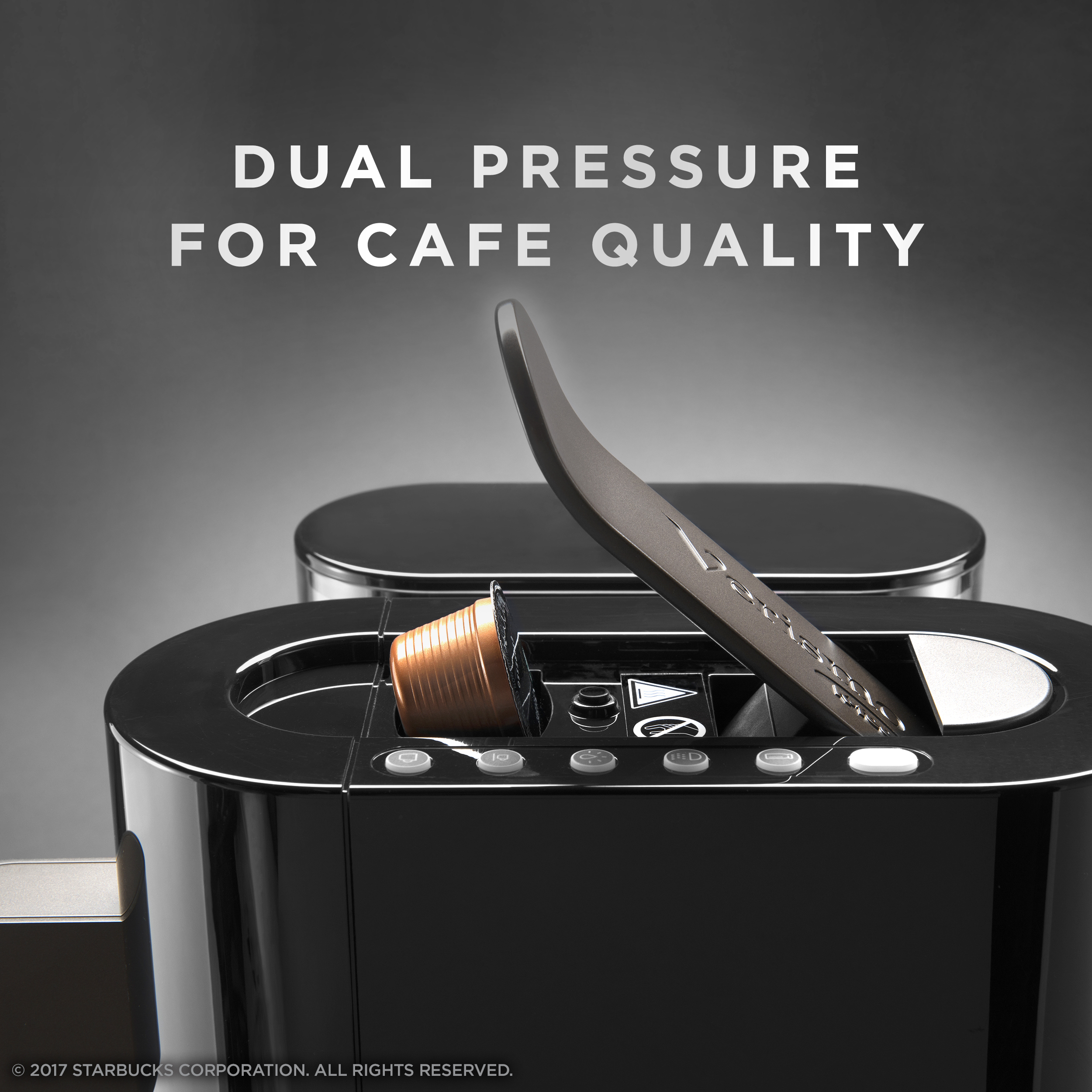 Starbucks Verismo System, Coffee and Espresso Single Serve Brewer, Black - image 3 of 6