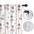 thumbnail image 4 of Blackout Kids Curtains,Ballet Princess Pattern Childrens Insulated Curtains Set Of 2,Bedroom Essentials,Toddler Room Decor 42"x84", 4 of 5