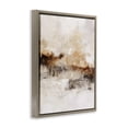 thumbnail image 3 of Stupell Industries Beige & Brown Abstract Abstract Painting Brown Floater Framed Canvas Art Print Wall Art, 25 x 31, 3 of 9