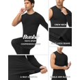 thumbnail image 3 of Camiseta de compresión hombre manga larga un brazo baloncesto entrenamiento, 3 of 6