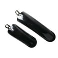 thumbnail image 4 of 2 Pieces Folding , Guard, Front & Rear Fenders Front Rear flap Wheel Protection Full Cover Cycling Accessories Black 12inch, 4 of 6
