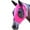 Hot Pink, variant on Horse Fly Mask with Mesh, Soft Detachable Eye Cover, Breathable & Stretchy for Horse Head Protection