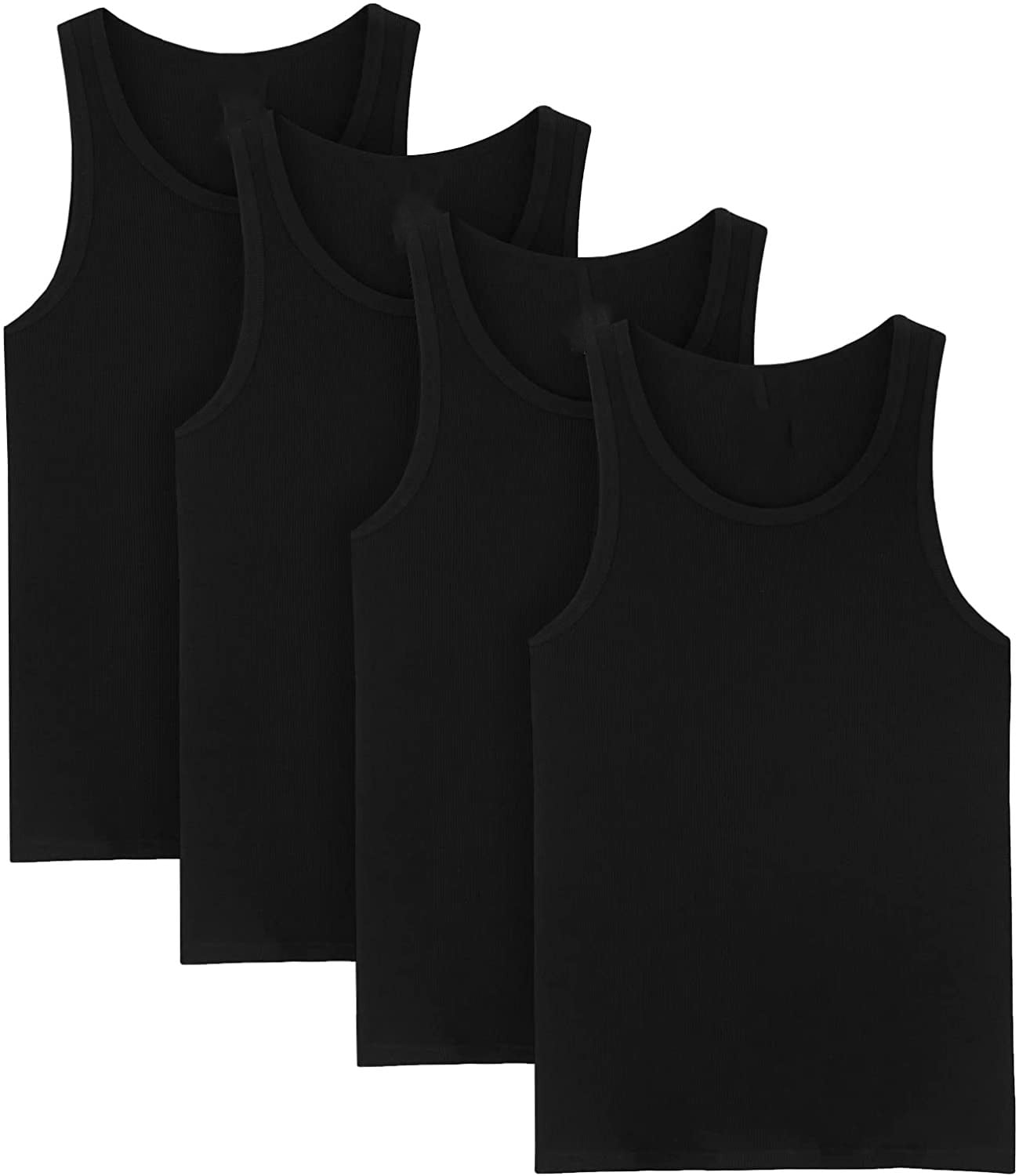 Ruibeauty Men's Cotton Tank Tops Ultra Soft Sleeveless AShirts