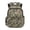 Batting Bass Fish, variant on Brown Camo Bow Bookbag for Girls 10-12 Daypack Backpacks with Adjustable Strap Portable Handle 17 Inch Knapsack Padded Rucksack for Travel