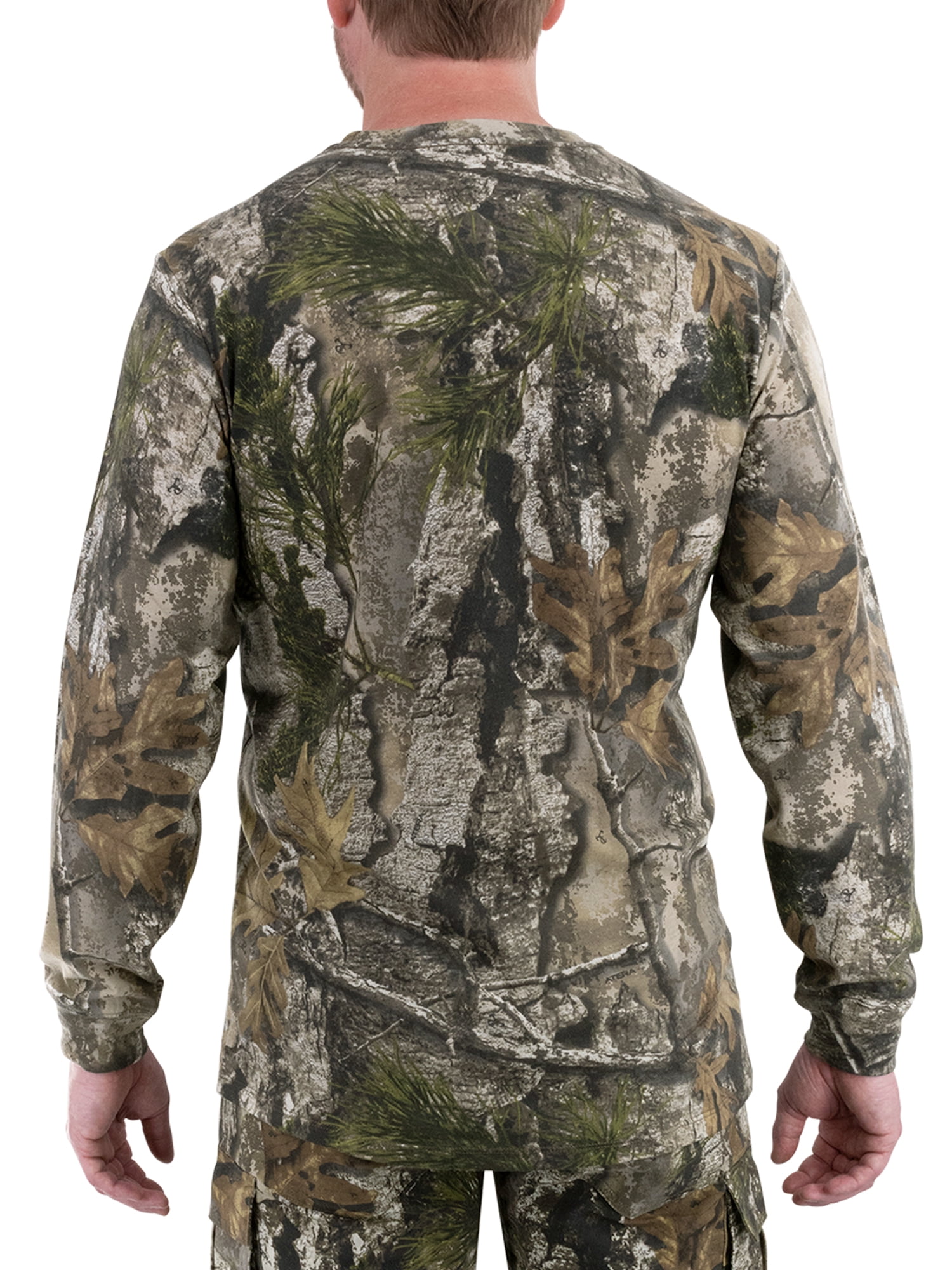 BoneCollector Camo Cotton CVC LS Tee, S-3XL