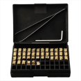 thumbnail image 1 of 120PCS Hot Stamp Copper Letters, Thermal Ribbon Printing Font Characters for Manual Electric Coding Machine,1 * Hot Stamp Copper Letters set, 1 of 7