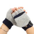 thumbnail image 1 of 1 Paire de Gants Chauffants USB, Température Réglable Gants Chauffants Électriques pour Ski Randonnée Cyclisme 5V, 1 of 8