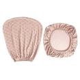 thumbnail image 1 of Rotating Chair Protector Office Chair Cover Stretchable Anti Dust Computer Chair pink, 1 of 8