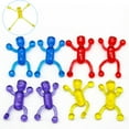 thumbnail image 6 of MANNYA Fidget Sticky Man Stretchy Spoof Props Easy to Stick on Flat Surface Novelty Gag Office Stress Relief Decompressing Gift, 6 of 11