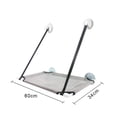 thumbnail image 2 of Hamaca para ventana con asiento para gatos, ahorra espacio, cama para gatos montada en la ventana, percha de seguridad duradera con ventosas, adecuada para gatos grandes y pequeños., 2 of 5