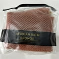 thumbnail image 4 of African Net Sponge African Exfoliating Sponge Black Owned Back Scrubber 30 Inch Long For Normal To Sensitive Skin For Daily Use Earth, 4 of 8